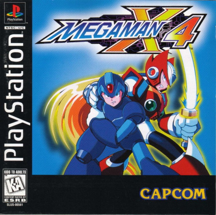 Mega Man X4 PS1 ISO