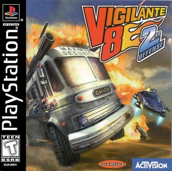 Vigilante 8: 2nd Offense PS1 ISO