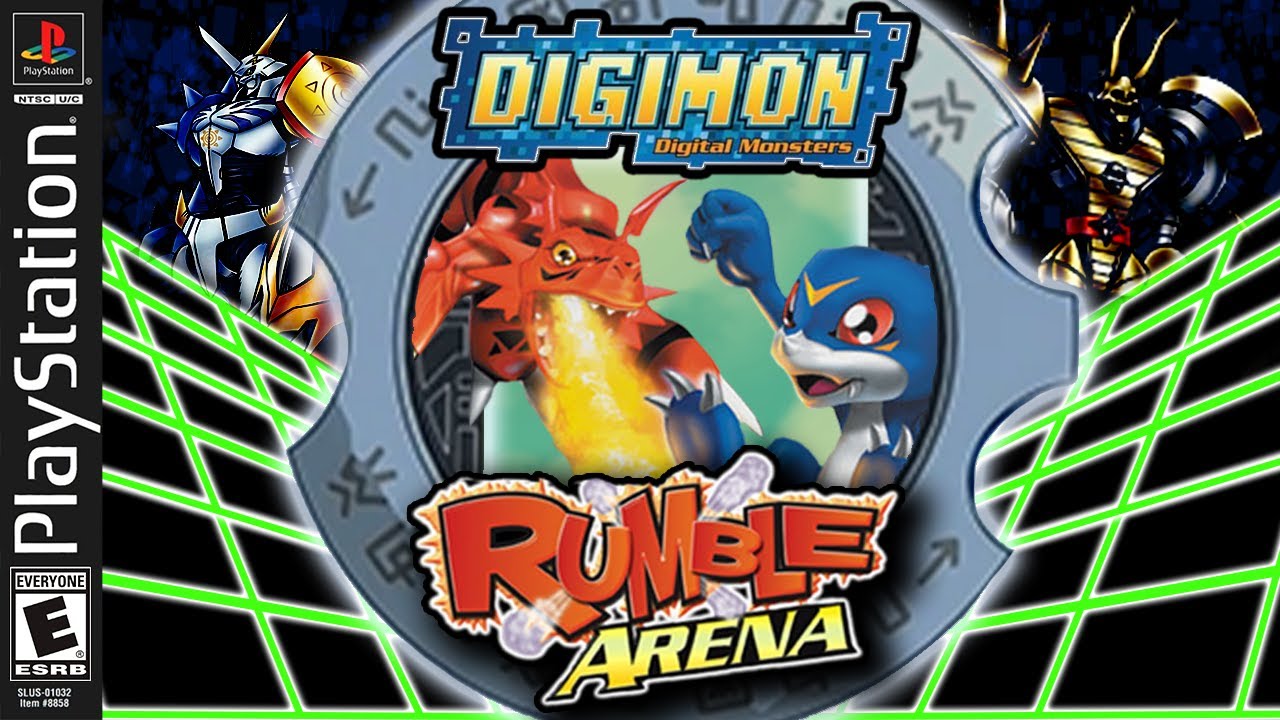 Digimon Rumble Arena PS1 ISO - PSgameku